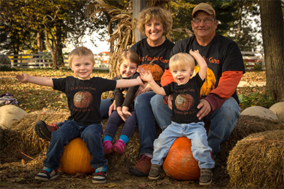 For 6 generations, the Howell Family has farmed this land in Madison County, Iowa, today the site of Howell's Florals and Pumpkin Patch